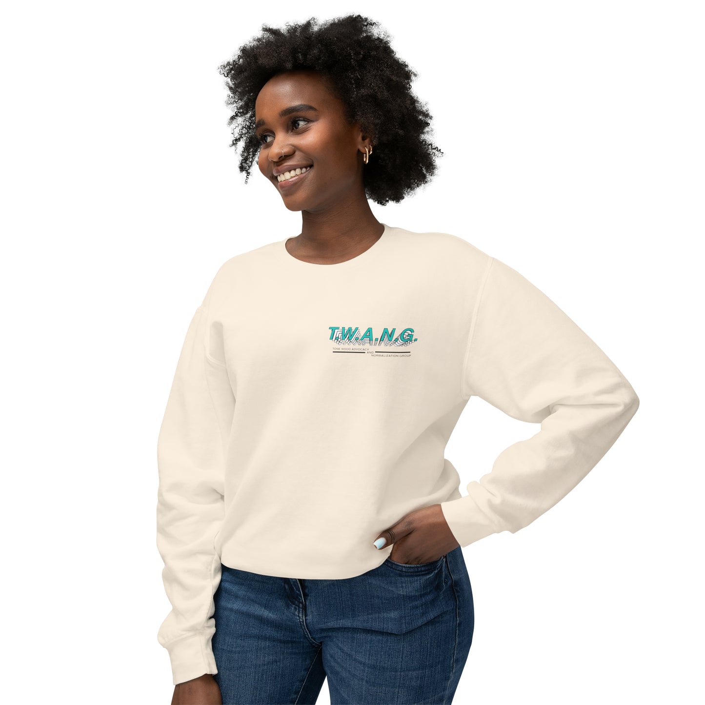 T.W.A.N.G. Lightweight Crewneck Sweatshirt (Unisex)