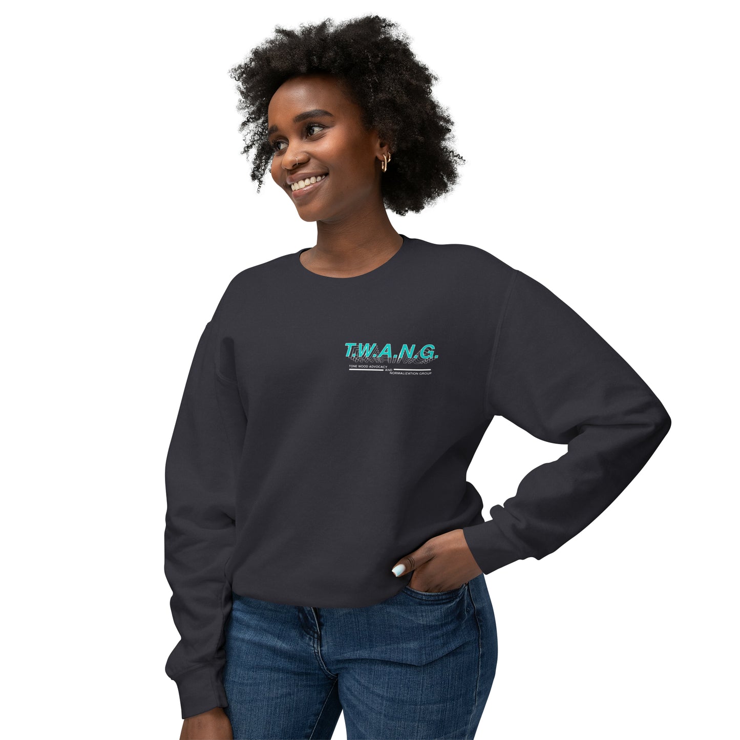 T.W.A.N.G. Lightweight Crewneck Sweatshirt (Unisex)