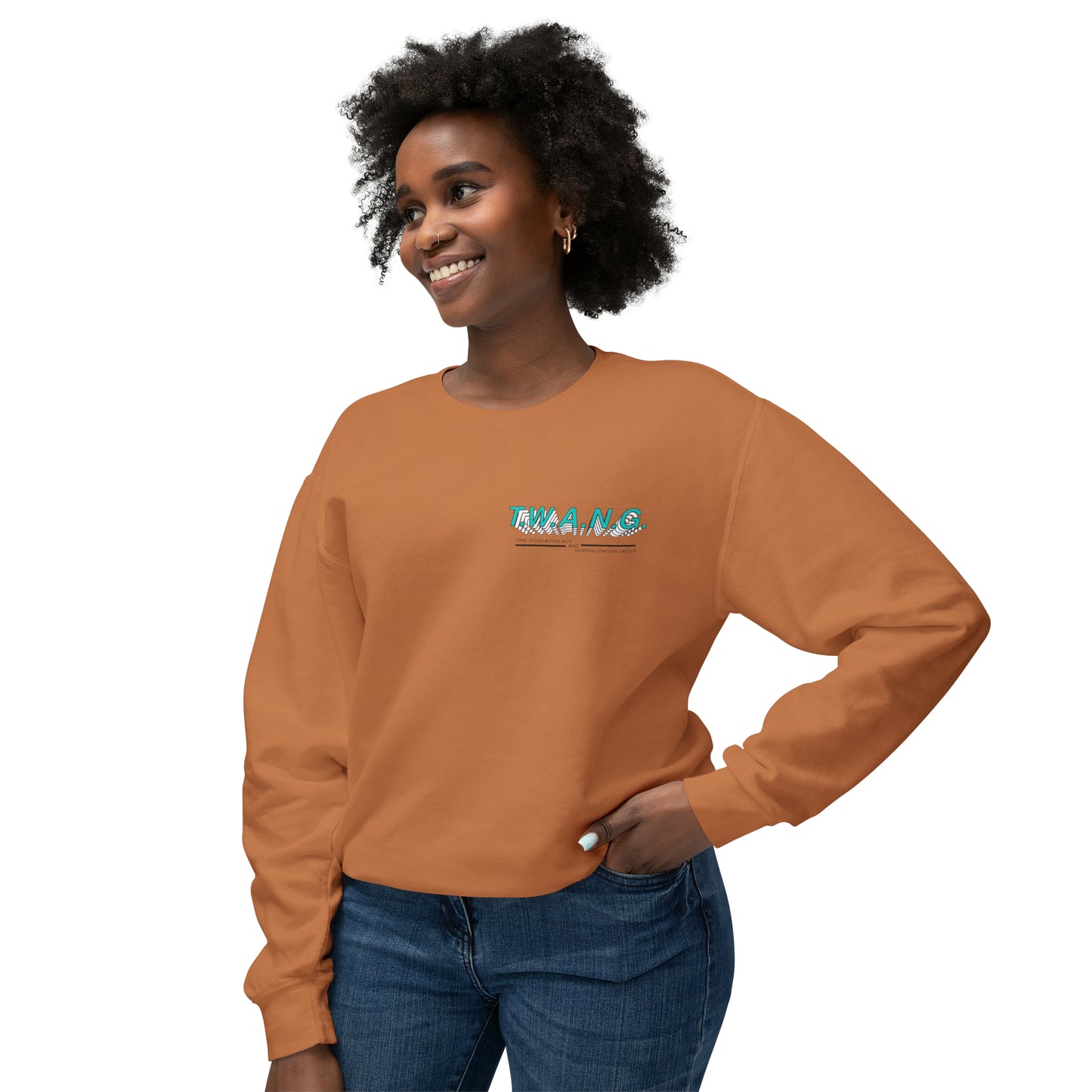 T.W.A.N.G. Lightweight Crewneck Sweatshirt (Unisex)