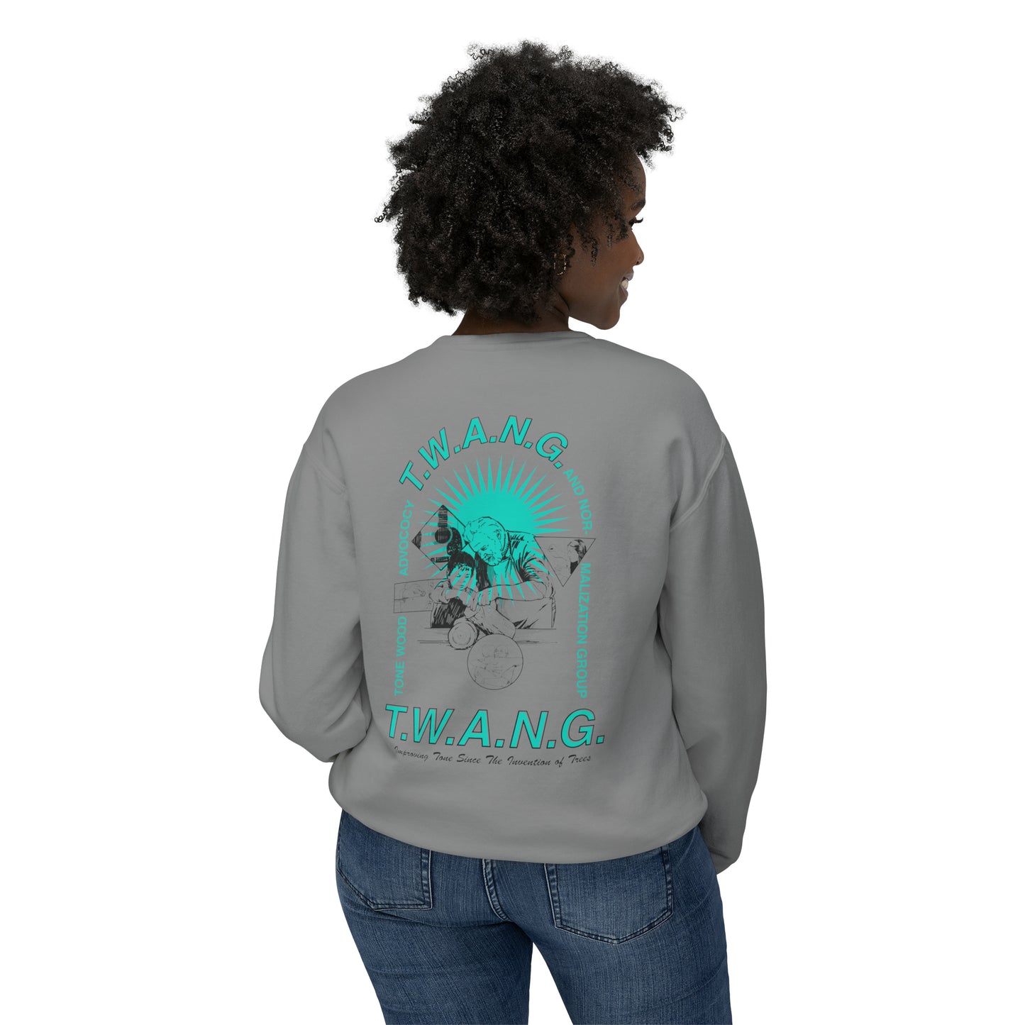 T.W.A.N.G. Lightweight Crewneck Sweatshirt (Unisex)